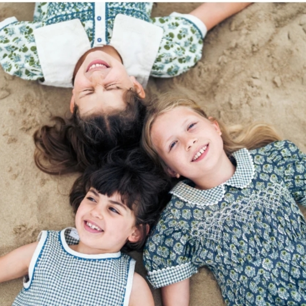 Floral and Gingham Girls' Dresses